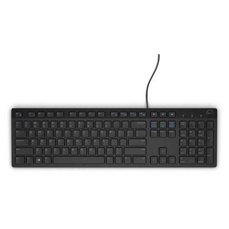 Dell | Keyboard | KB216 | Multimedia | Wired | NORD | Black | g